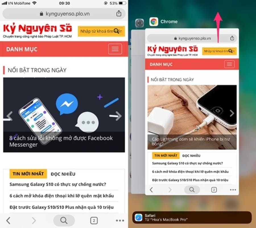 Buộc thoát ứng dụng Buộc thoát ứng dụng