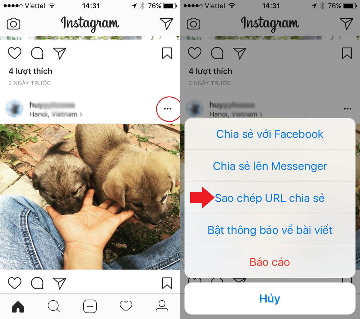 Hướng dẫn tải ảnh trên Instagram về điện thoại đơn giản nhất - Hình 2