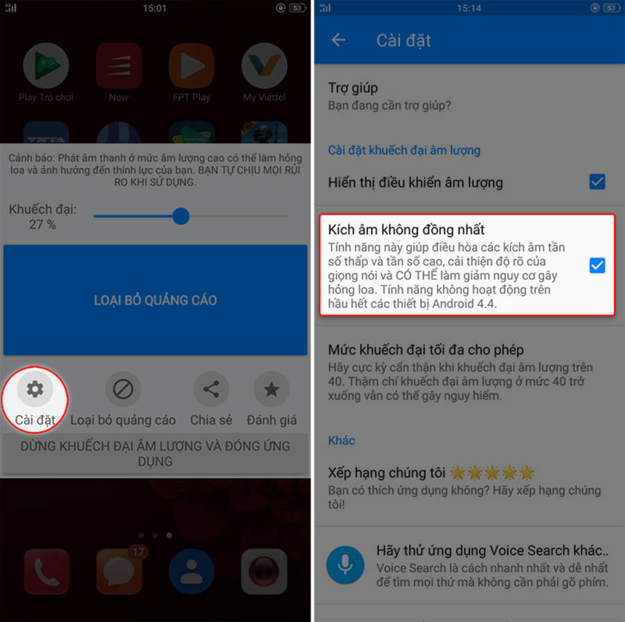 Hướng dẫn tăng âm lượng loa ngoài điện thoại Android - Hình 5