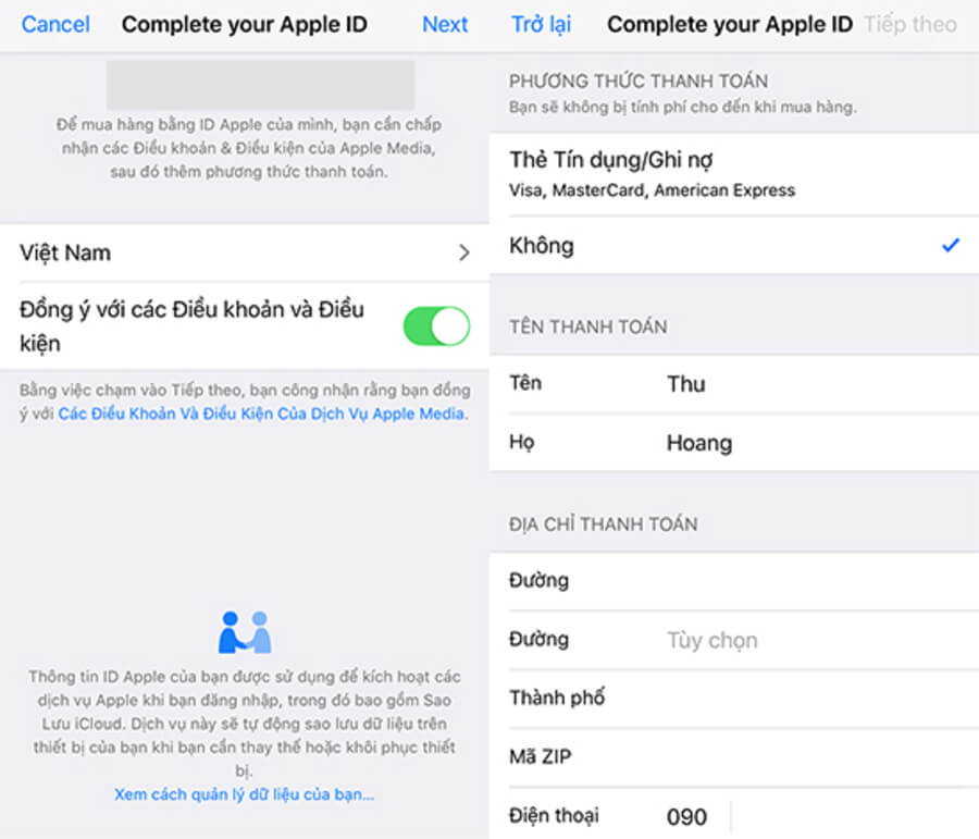Hướng dẫn tạo tài khoản Apple ID trong 3 phút bằng iPhone - Hình 10