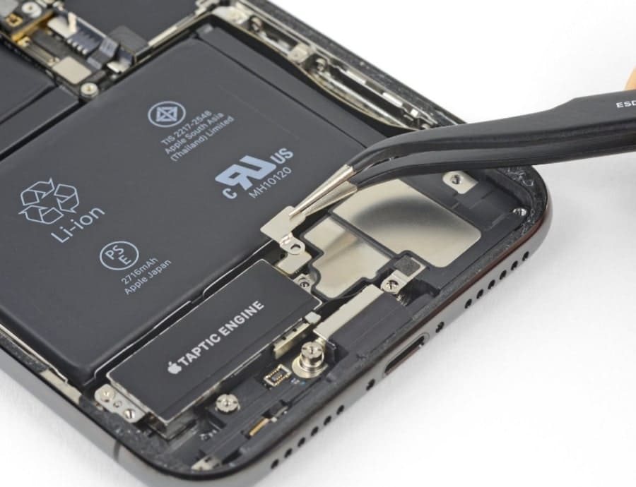Hướng dẫn thay pin iPhone X - Hình 20 Hướng dẫn thay pin iPhone X - Hình 20