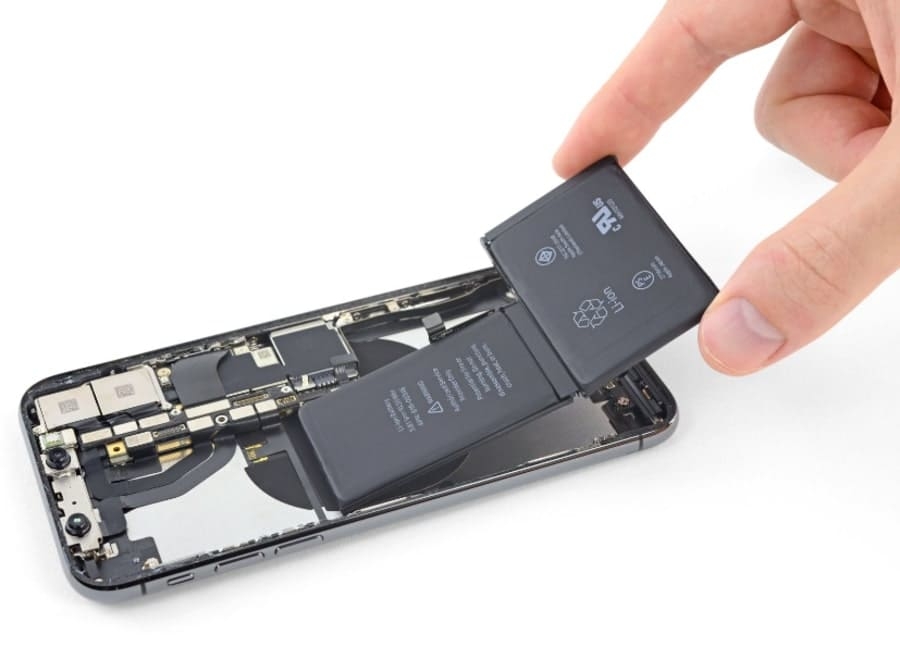 Hướng dẫn thay pin iPhone X - Hình 32 Hướng dẫn thay pin iPhone X - Hình 32