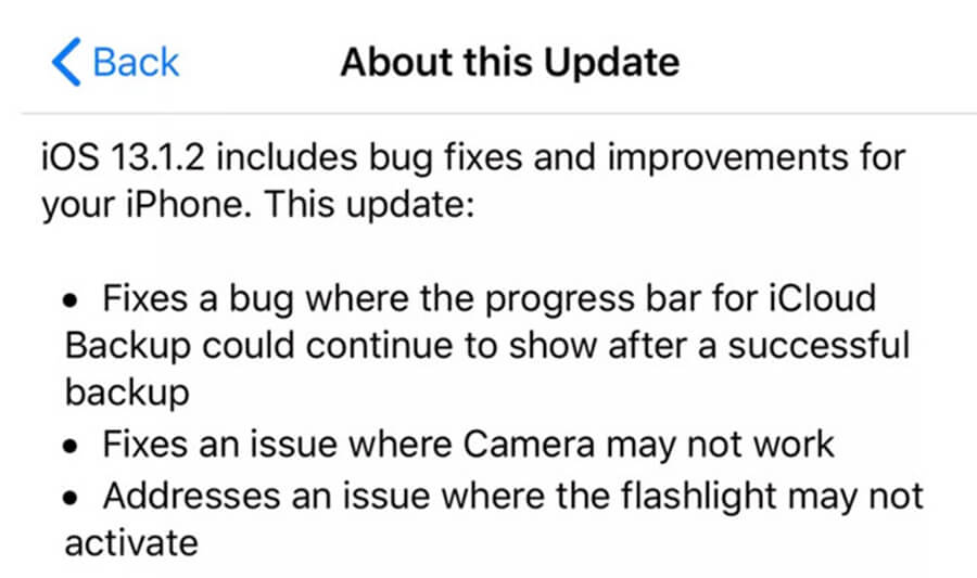 iOS 13.1.1 chưa hết lỗi, Apple tiếp tục tung bản cập nhật iOS 13.1.2 - Hình 2