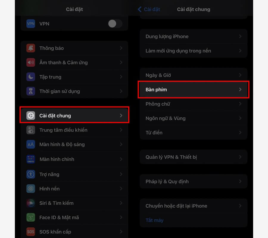 Hướng dẫn cách khắc phục lỗi bàn phím trên iPhone sau khi nâng cấp lên iOS 17 - Hình 2 Hướng dẫn cách khắc phục lỗi bàn phím trên iPhone sau khi nâng cấp lên iOS 17 - Hình 2