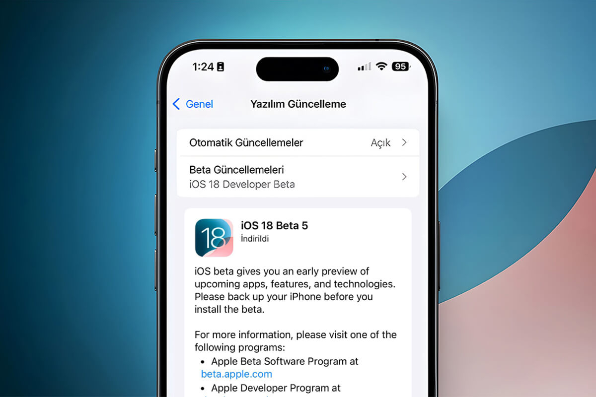 Apple bất ngờ phát hành iOS 18 Beta 5 với những đột phá đáng chờ đợi iOS 18 Beta 5