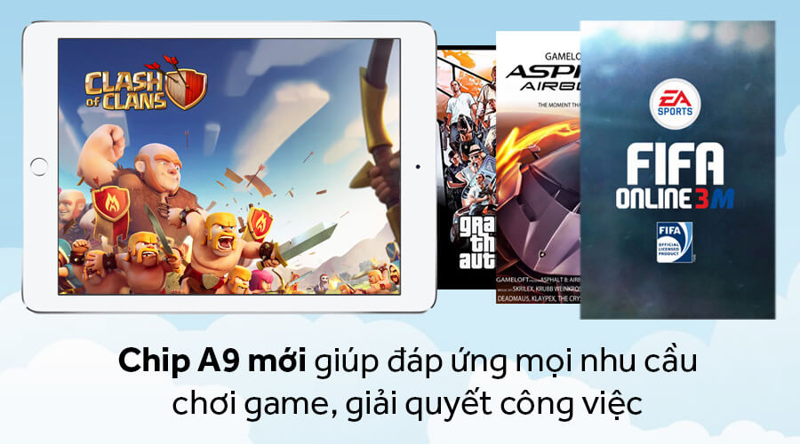 iPad 2017 cũ - Hiệu năng iPad 2017 cũ - Hiệu năng