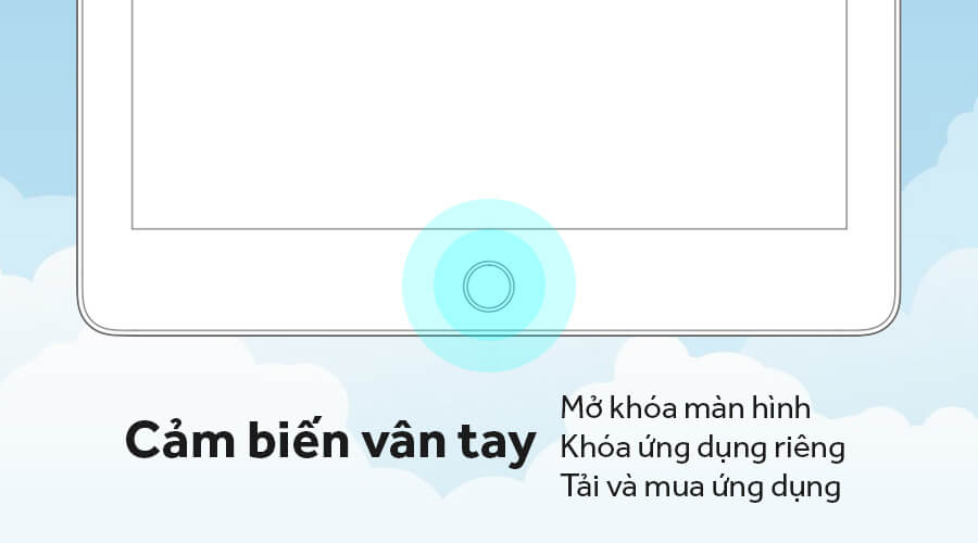 iPad 2017 cũ - Touch ID iPad 2017 cũ - Touch ID
