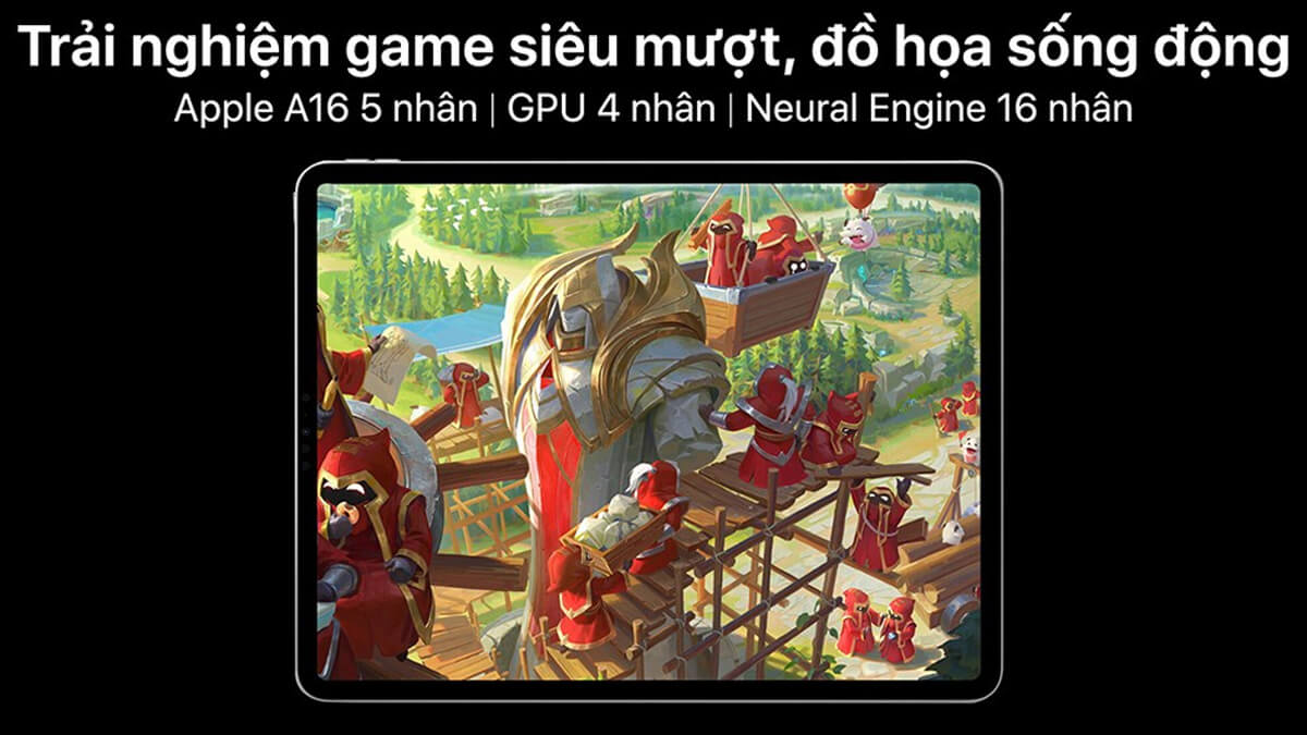 iPad A16 11-inch WIFI - Hình 2 Hiệu năng iPad A16