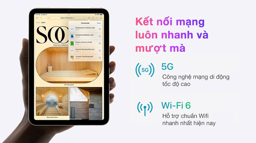 iPad Mini 6 Wifi 256GB (2021) - Hình 3