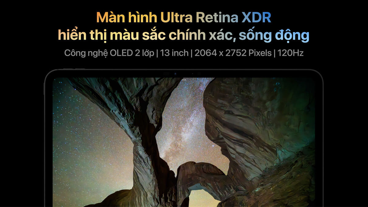 iPad Pro 13-inch WIFI 2024 M4|512GB - Hình 2 Màn hình iPad Pro 2024 512GB