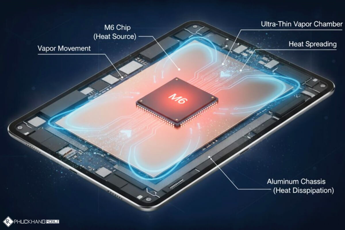 iPad Pro M6 dự kiến trang bị hệ thống làm mát buồng hơi - Hình 2 iPad Pro M6 - Hình 2