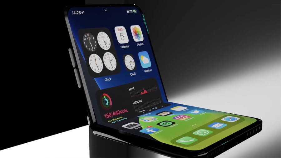 iPhone 12 Flip xuất hiện trong concept mới, sở hữu thiết kế làm xao xuyến các iFan - Hình 4 iPhone 12 Flip xuất hiện trong concept mới, sở hữu thiết kế làm xao xuyến các iFan - Hình 4