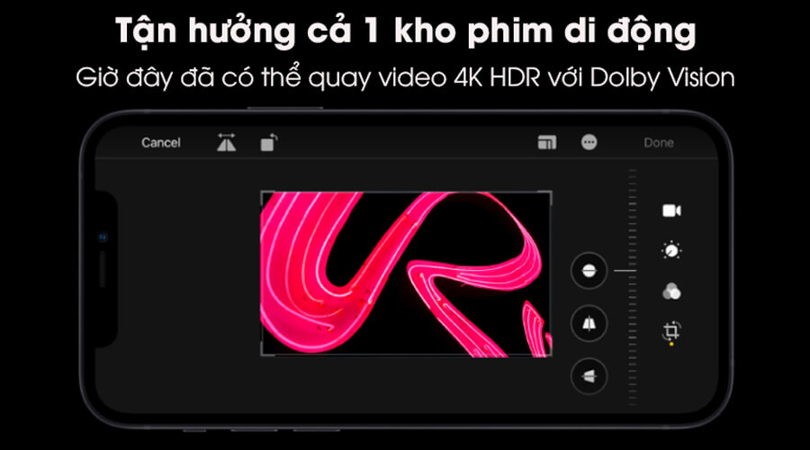 Thỏa sức quay video 4K HDR với Dolby Vision | iPhone 12 Mini 256GB.