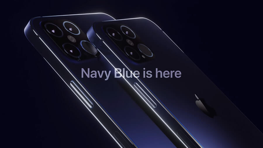 iPhone 12 Pro: Lộ diện concept màu Xanh Navy tuyệt đẹp