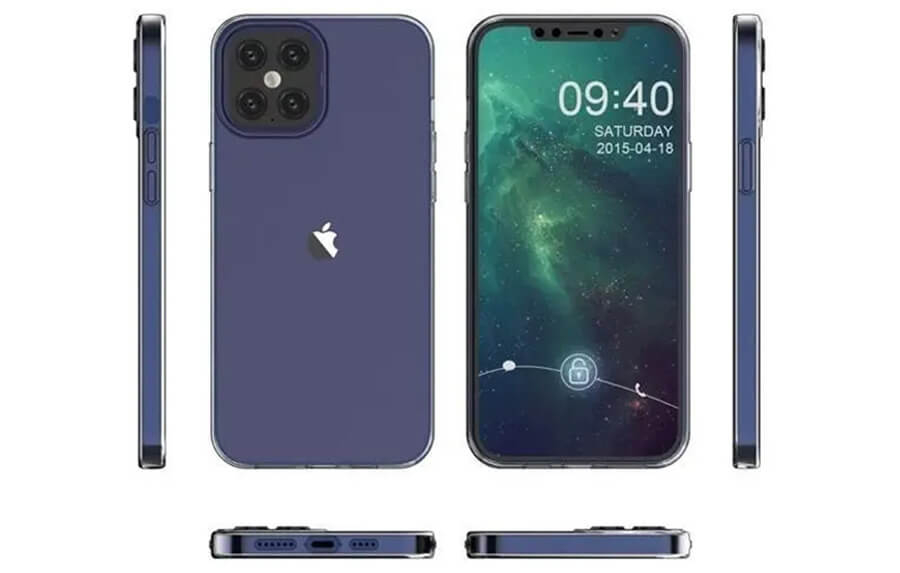 iPhone 12 Pro Max lộ ảnh render với 4 camera sau, khung viền quay lại thời... iPhone 4 - Hình 2