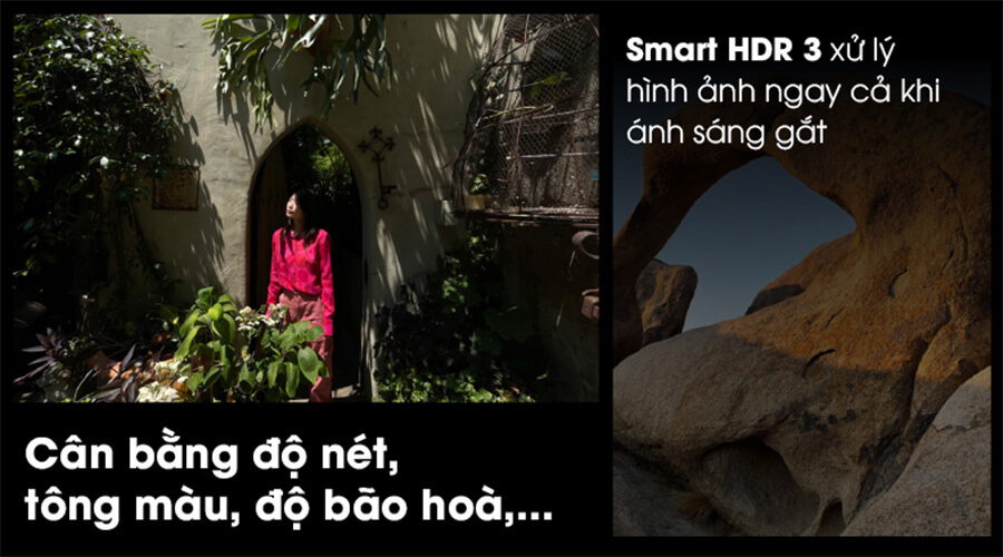 Smart HDR 3 xử lý hình ảnh ngay cả khi ánh sáng gắt | iPhone 12 Pro 512GB.