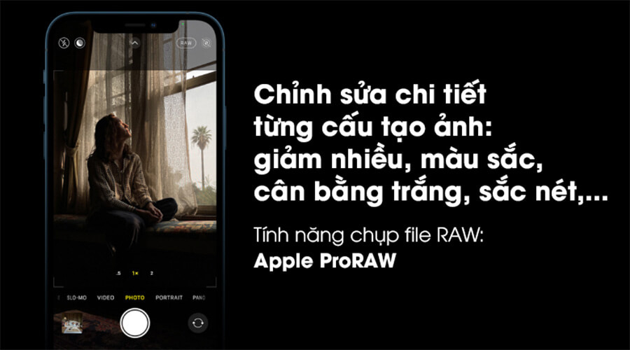 Chỉnh sửa chi tiết từng cấu tạo ảnh | iPhone 12 Pro 512GB.