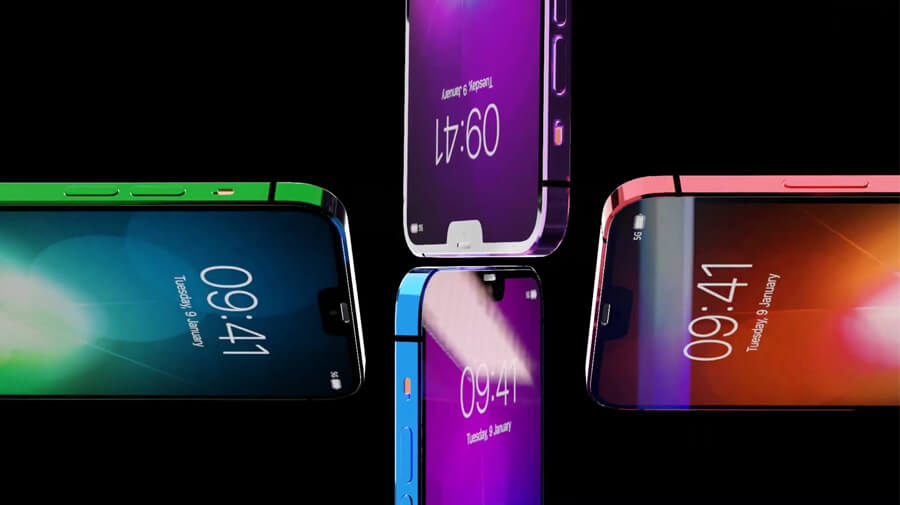 iPhone 13 "khoe sắc" trong bản concept mới: Không cổng Lightning - Hình 4 iPhone 13 "khoe sắc" trong bản concept mới: Không cổng Lightning - Hình 4