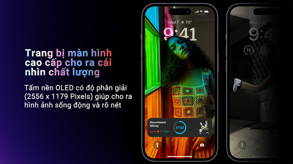 iPhone 14 Pro 128GB Quốc Tế - Màn hình lớn, sắc nét
