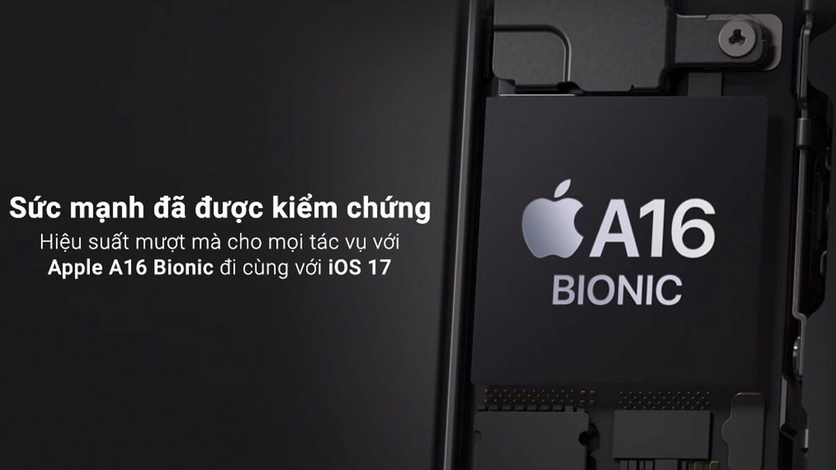 iPhone 15 128GB Chính Hãng - Chip Apple A16 Bionic