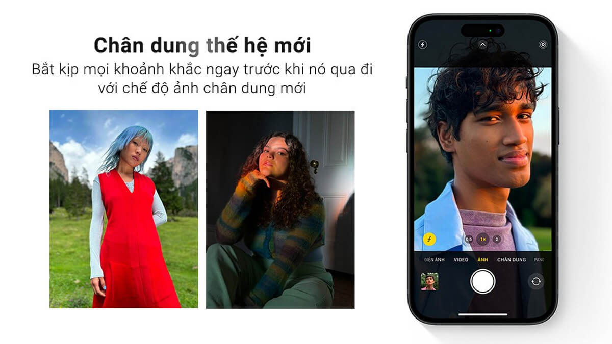 iPhone 15 128GB Chính Hãng - Camera trước