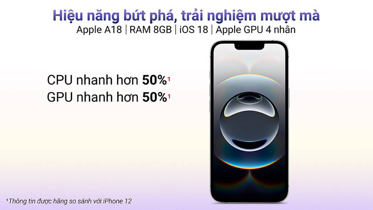 Hiệu năng iPhone 16e
