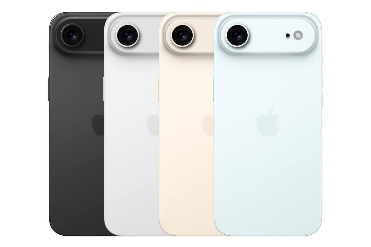 4 màu dự kiến của iPhone 17 Air 4 màu iPhone 17 Air