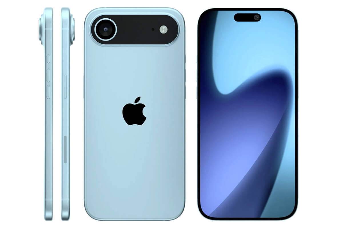 Màu xanh nhạt lạ mắt sẽ là điểm nhấn của iPhone 17 Air? iPhone 17 Air
