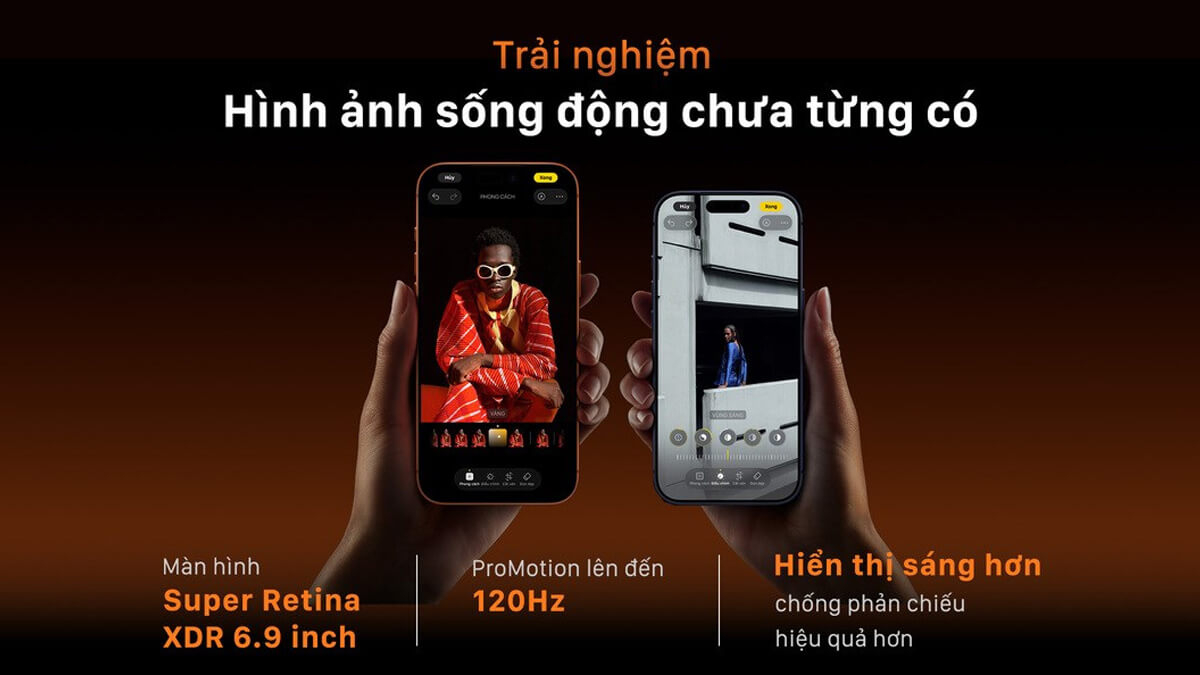 iPhone 17 Pro Max - Màn hình iPhone 17 Pro Max - Màn hình