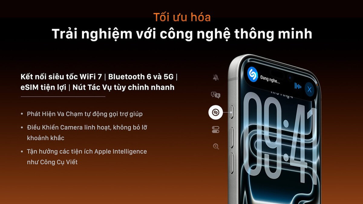 iPhone 17 Pro Max - Kết nối iPhone 17 Pro Max - Kết nối