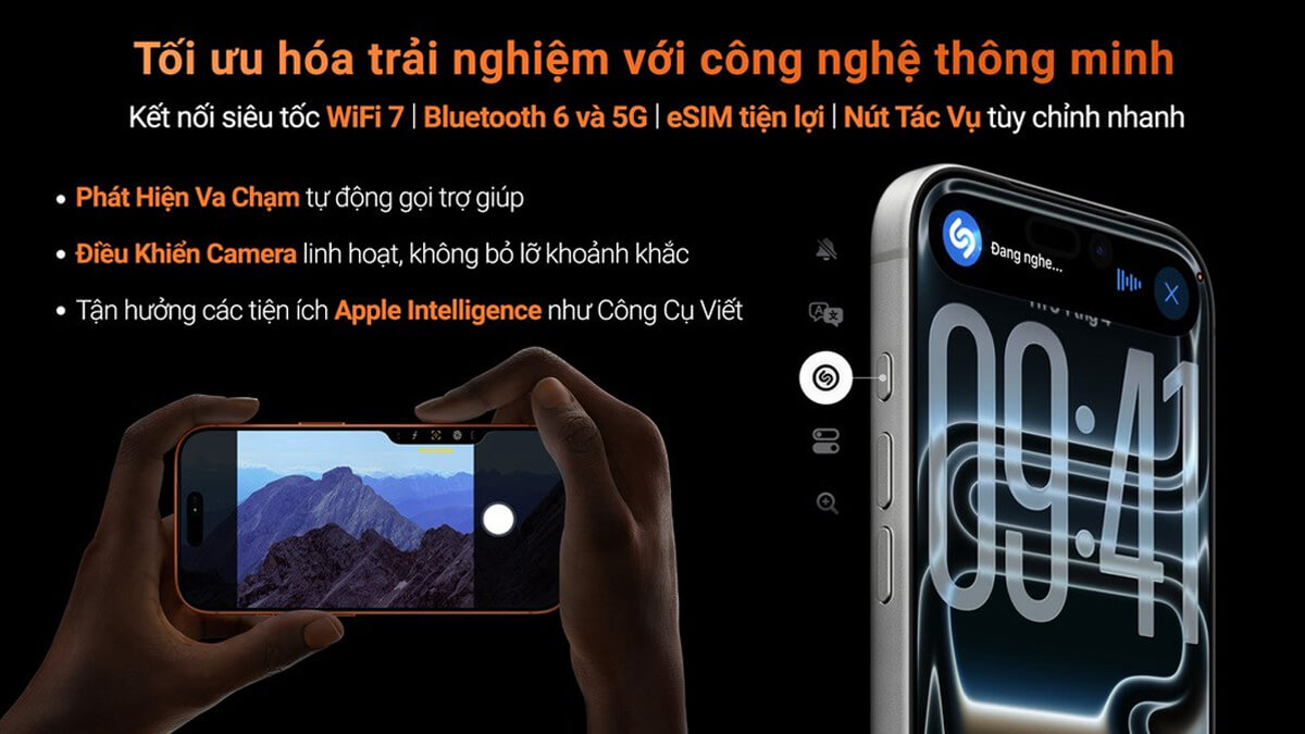 iPhone 17 Pro - Kết nối iPhone 17 Pro - Kết nối