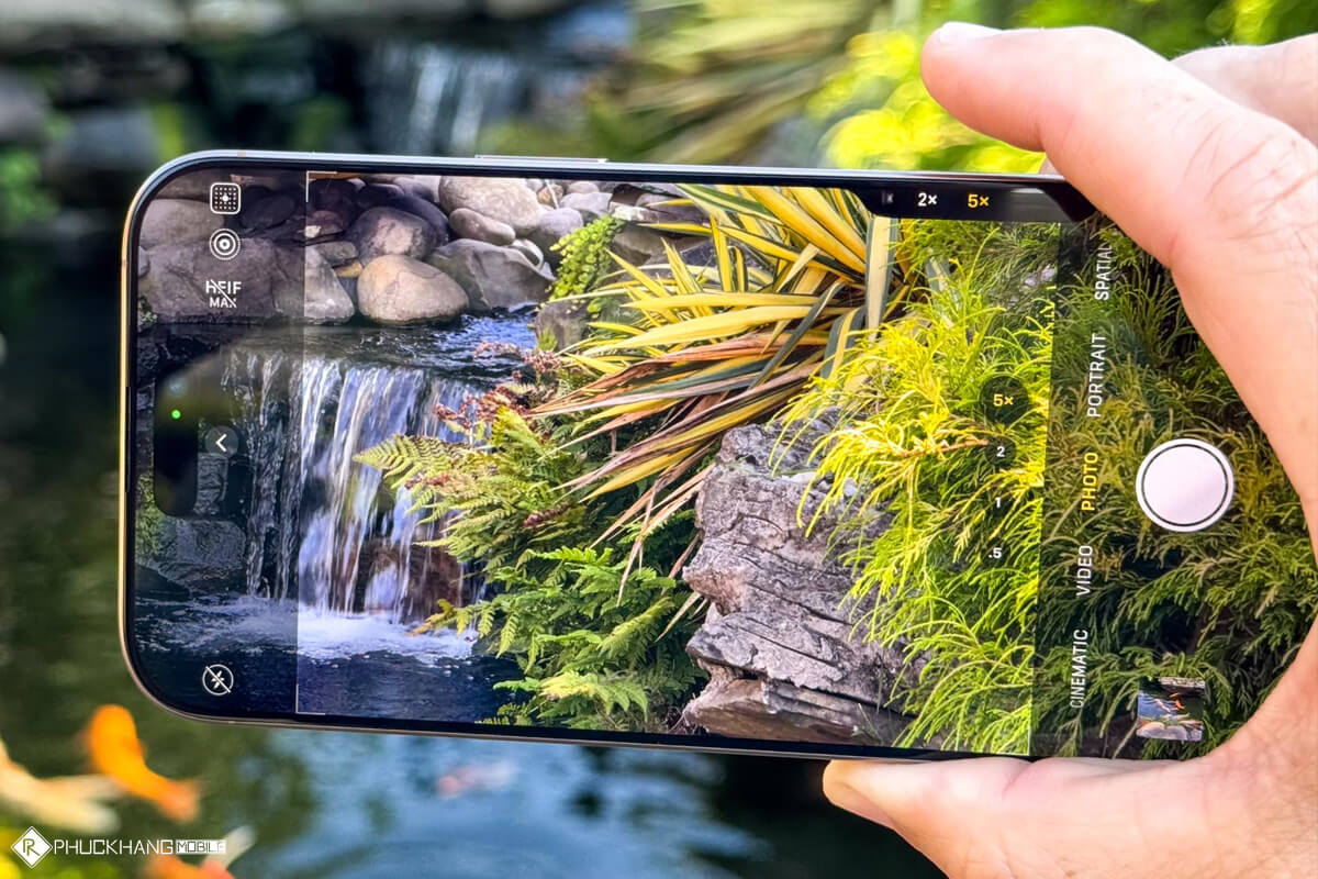 Nút điều khiển camera iPhone