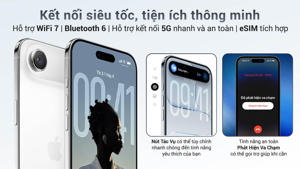 iPhone Air - Kết nối iPhone Air - Kết nối