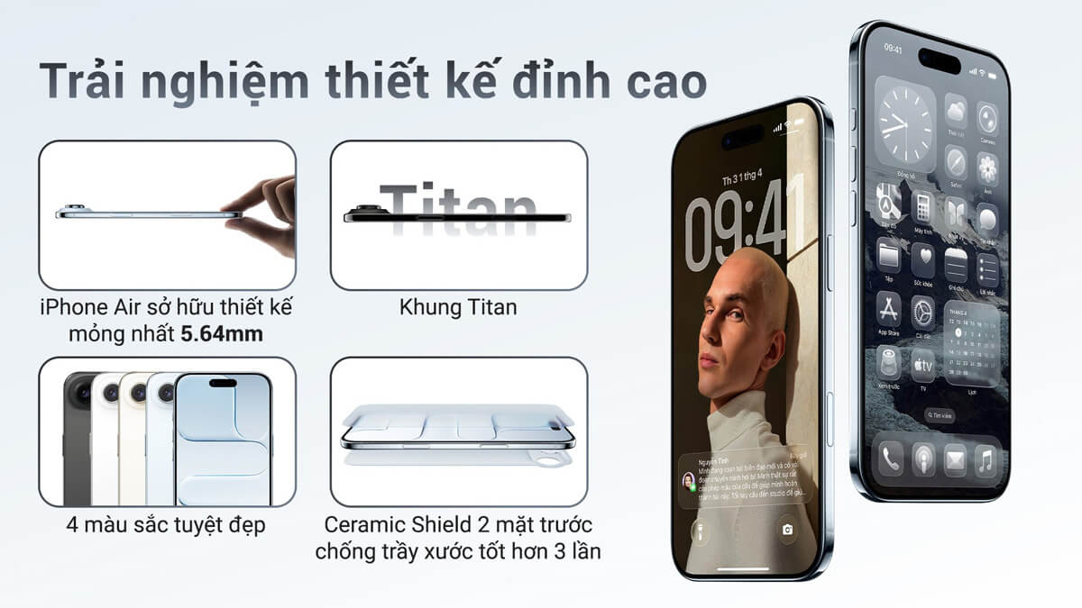 iPhone Air - Thiết kế