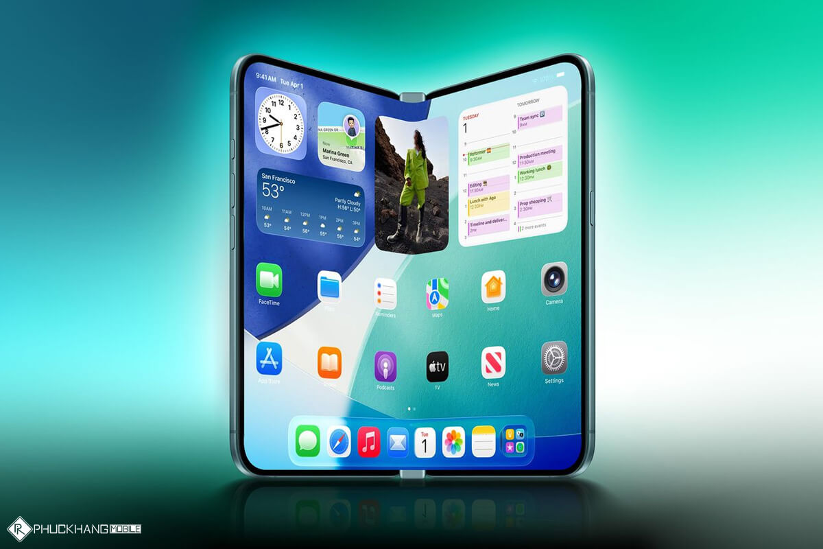 Tổng hợp những cải tiến trên mẫu iPhone kỷ niệm 20 năm của Apple - Hình 3 iPhone gập