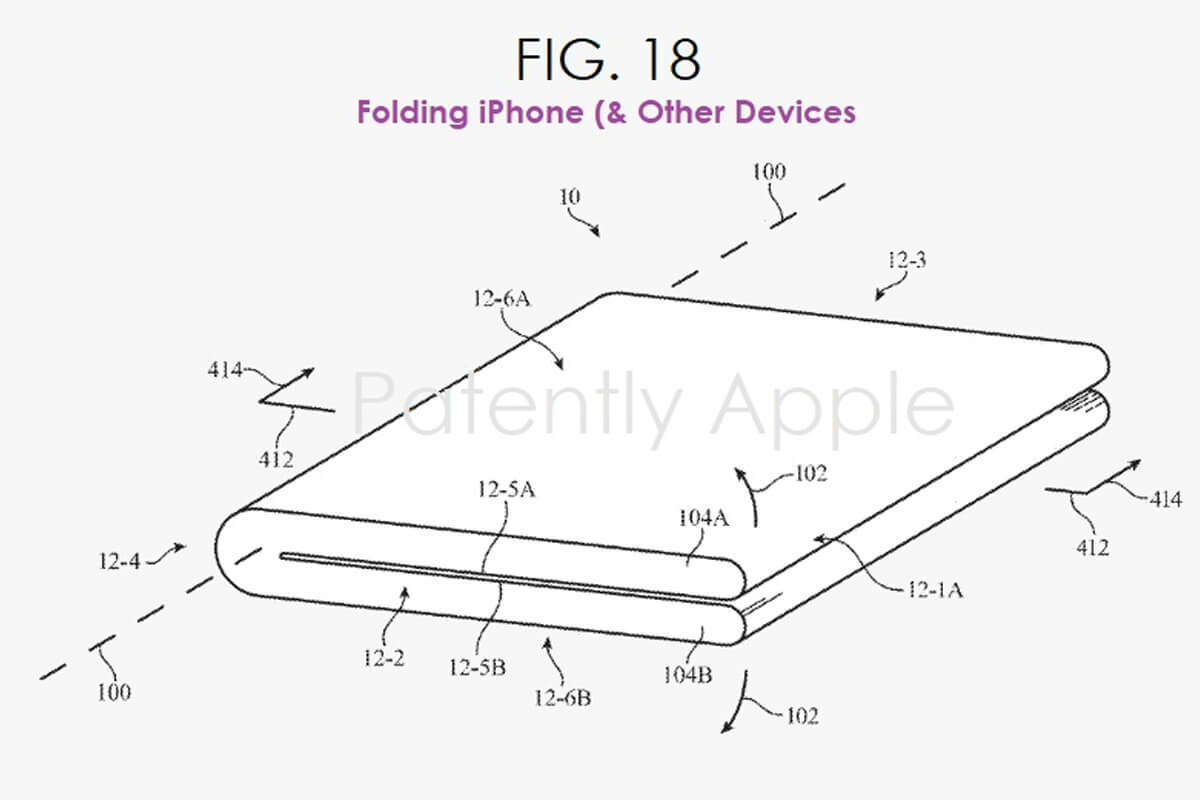 iPhone gập có thể là sản phẩm kết hợp giữa iPhone và iPad - Hình 1 iPhone gập - Hình 1
