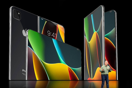 iPhone gập có thể là sản phẩm kết hợp giữa iPhone và iPad