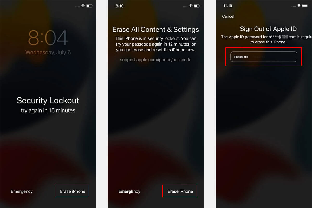 iPhone không khả dụng - Hình 7