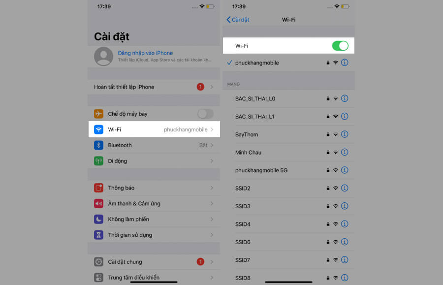 iPhone không nhận Wifi? Nguyên nhân và cách sửa lỗi - Hình 2 iPhone không nhận Wifi? Nguyên nhân và cách sửa lỗi - Hình 2