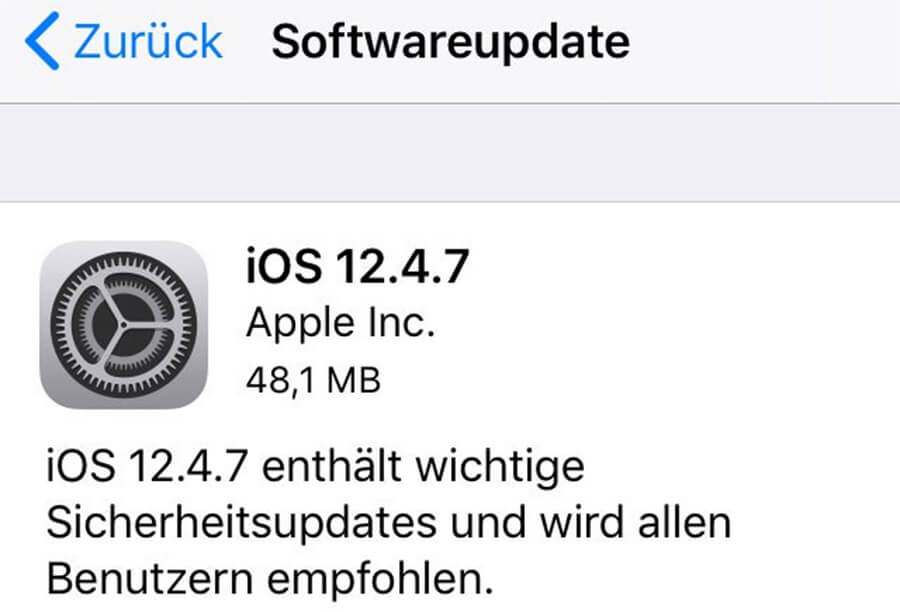 iPhone và iPad đời cũ vẫn chưa bị Apple bỏ rơi với bản cập nhật iOS 12.4.7