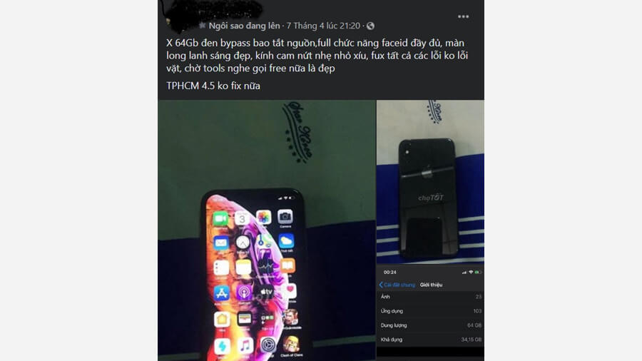 iPhone X giá chỉ 4.5 triệu, điều này liệu có thật và chất lượng ra sao? - Hình 1 iPhone X giá chỉ 4.5 triệu, điều này liệu có thật và chất lượng ra sao? - Hình 1