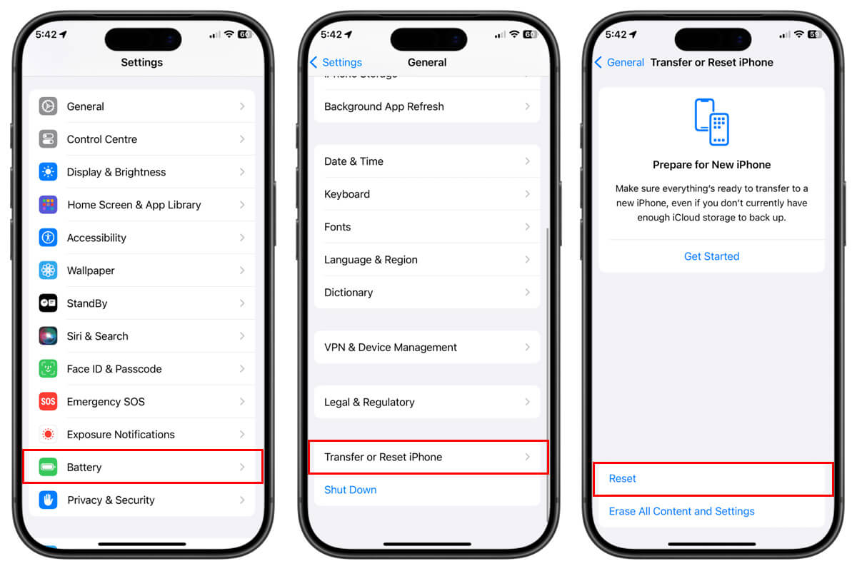 iPhone 11 sạc không vào pin: Nguyên nhân & cách xử lý an toàn - Hình 3 khoi phuc cai dat goc iphone
