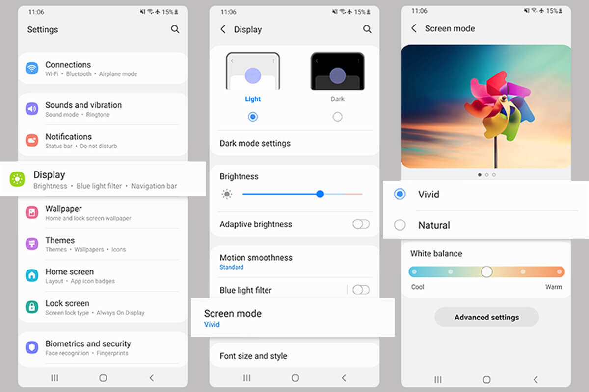 Hướng dẫn cách khắc phục điện thoại bị ám vàng đơn giản nhất - Hình 7 Cách khắc phục điện thoại bị ám vàng - Hình 7