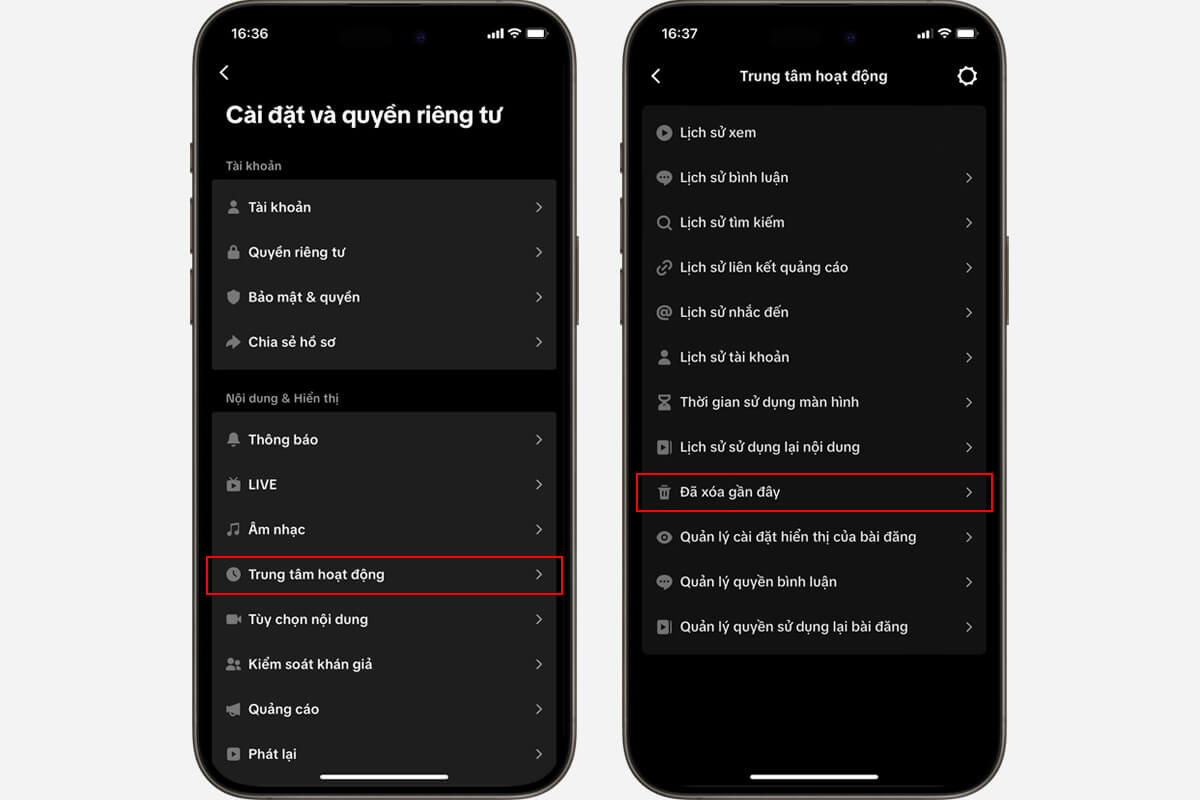 Cách khôi phục video TikTok đã xóa - Hình 2