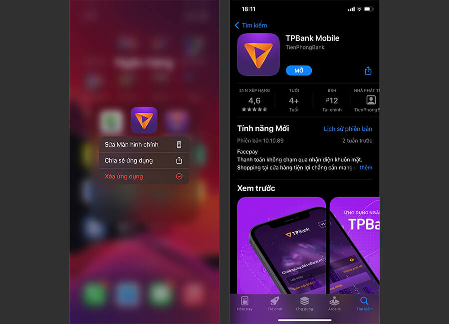 Cách sửa lỗi không vào được app ngân hàng trên iPhone sau khi nâng lên iOS 16 - Hình 2 Không vào được app ngân hàng trên iPhone - Hình 2