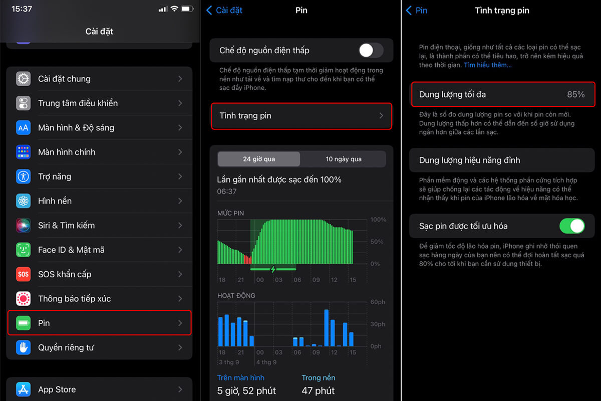Cách kiểm tra độ chai pin iPhone, điện thoại Android chuẩn xác nhất 2025 - Hình 1 Cách kiểm tra độ chai pin iPhone
