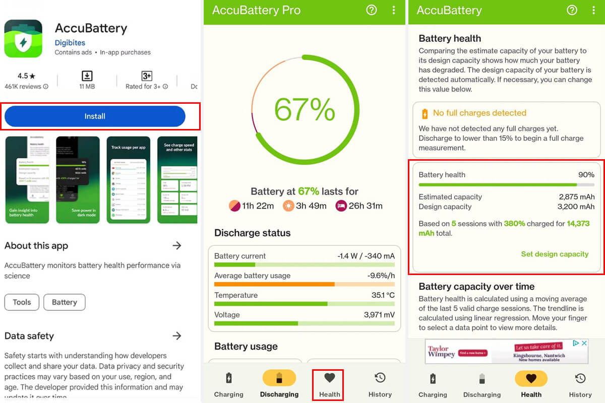 Cách kiểm tra độ chai pin iPhone, điện thoại Android chuẩn xác nhất 2025 - Hình 3 Cách kiểm tra độ chai pin điện thoại Android