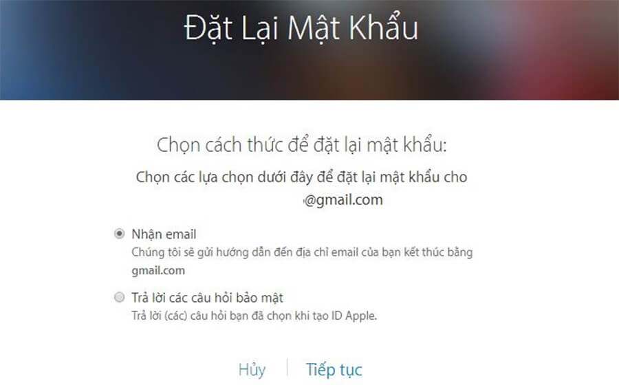 Lấy lại tài khoản Apple ID bị khóa trong vài bước - Hình 5 Lấy lại tài khoản Apple ID bị khóa trong vài bước - Hình 5