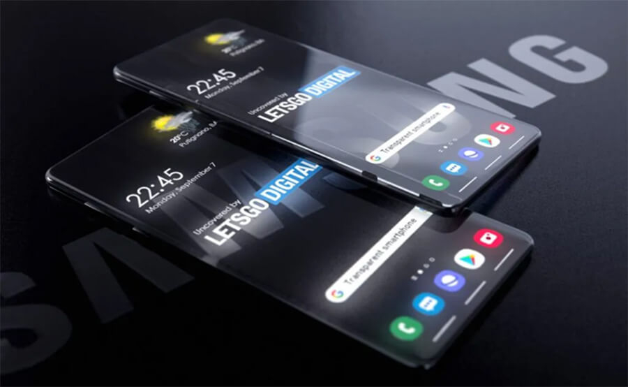 Lộ diện Galaxy Z Slide cực độc đáo với màn hình mở rộng trong suốt, hỗ trợ bút S Pen - Hình 1