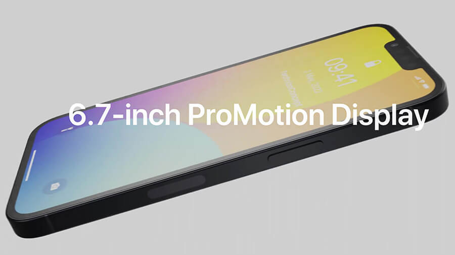 Lộ diện iPhone 14 Max với màn hình ProMotion kích thước lớn và 5 phiên bản màu sắc - Hình 1